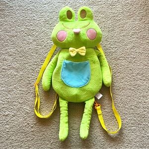 Ugly Plants plush frog backpack
